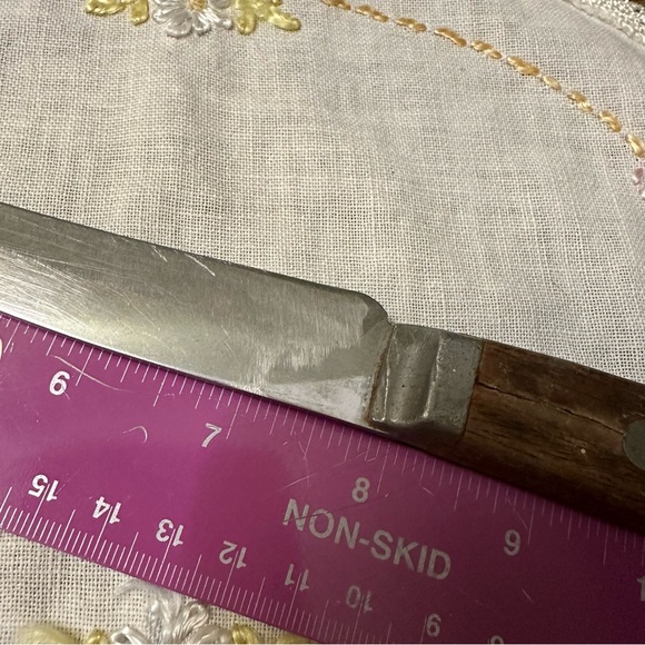 Vintage STA-Sharp 8” Filet Knife Wood Handle Stainless Steel Blade - Picture 7 of 7
